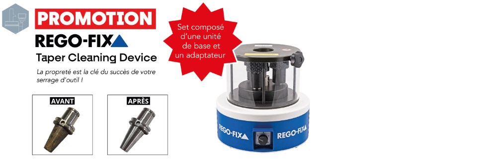 PROMOTION REGO-FIX - TAPER CLEANING DEVICE